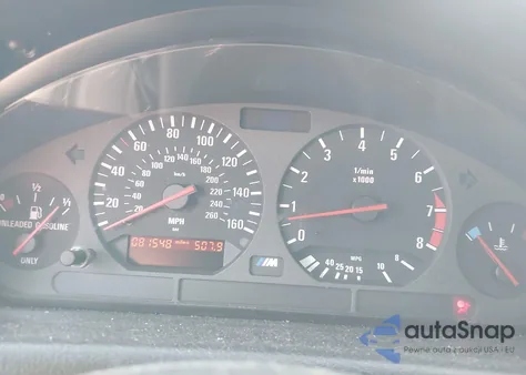 1999 BMW M3 z USA, uszkodzony, nr VIN WBSBK0333XEC41116